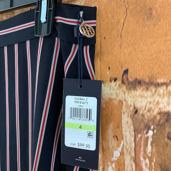 Tommy Hilfiger Striped Midi Skirt - Picture 7 of 8
